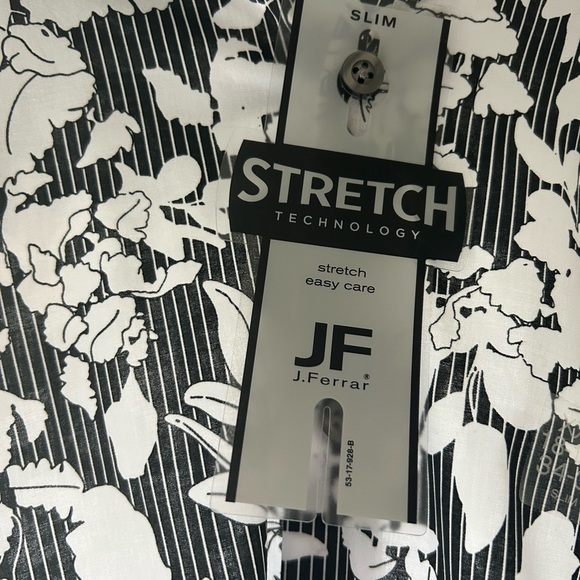 J Ferrar Men’s Dress Shirt XXL 18-181/2 34-35 - Picture 3 of 6